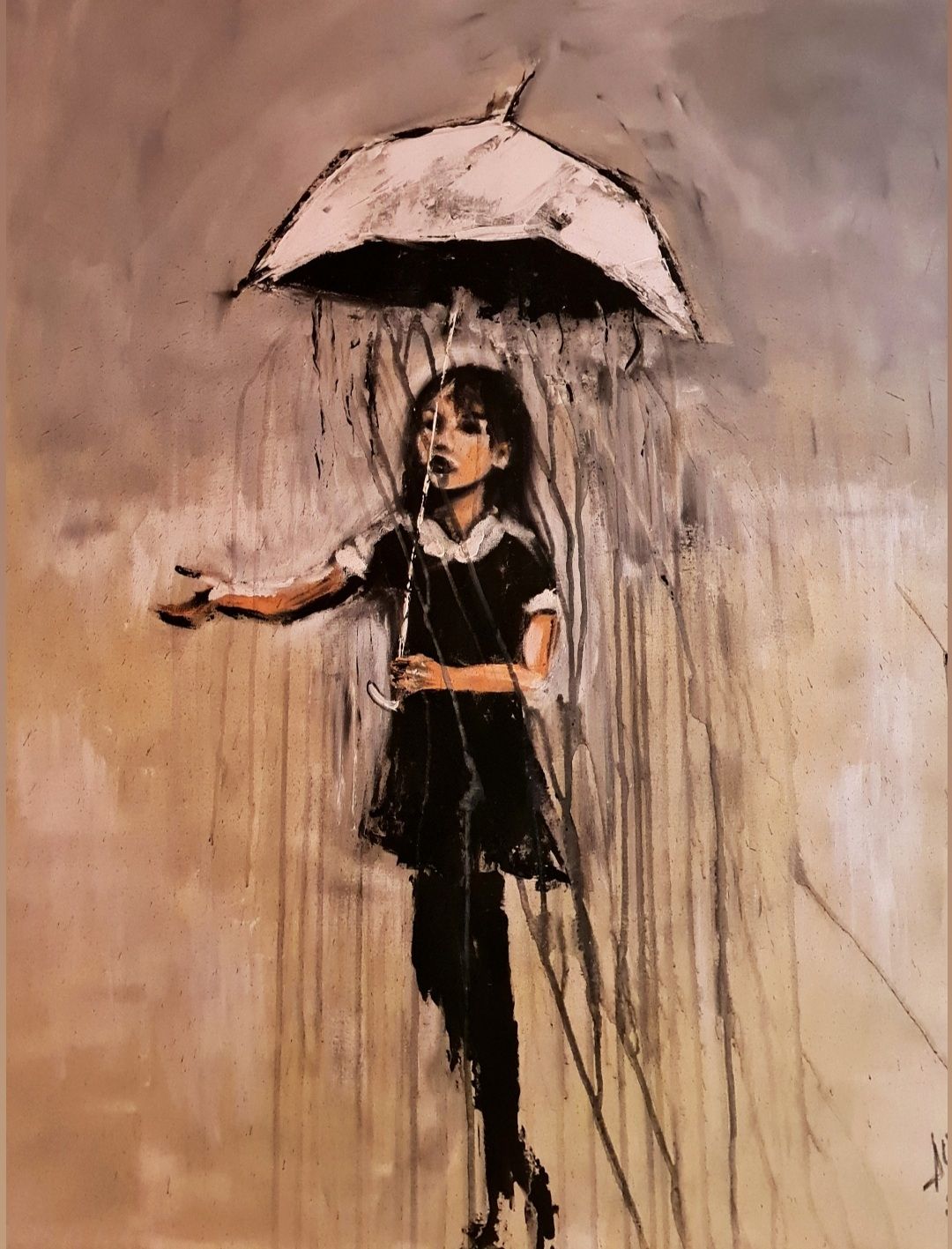ArteDiAlina.com painting: I'm not Banksy